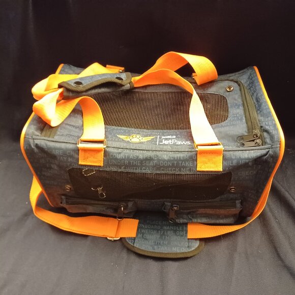 Jet Paws Airline Approved JetBlue Dog Carrier, 16"L x 10"W x 10.50"H - Picture 3 of 7